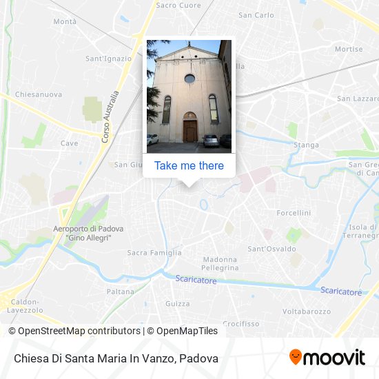 Chiesa Di Santa Maria In Vanzo map