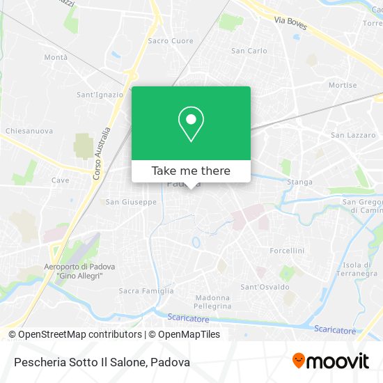 Pescheria Sotto Il Salone map