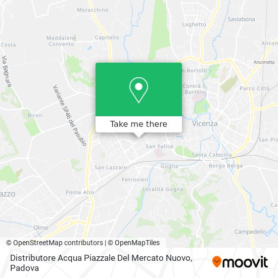 Distributore Acqua Piazzale Del Mercato Nuovo map