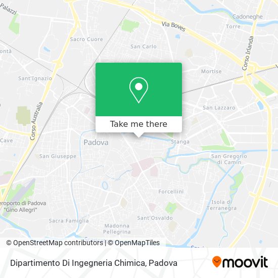 Dipartimento Di Ingegneria Chimica map