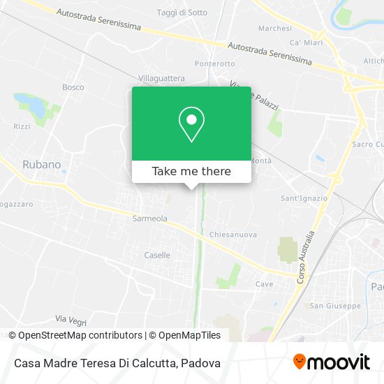 Casa Madre Teresa Di Calcutta map