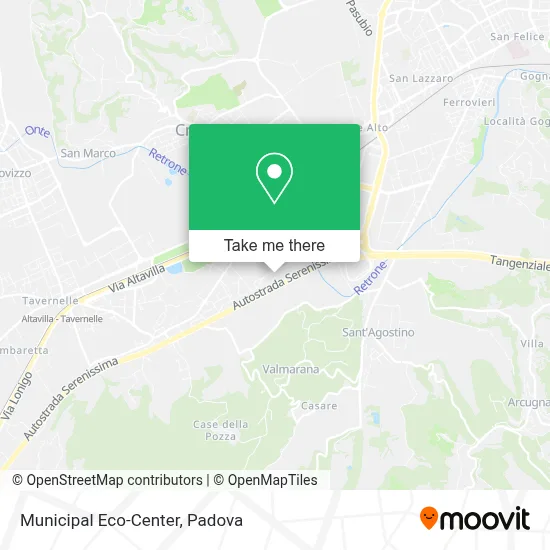 Municipal Eco-Center map