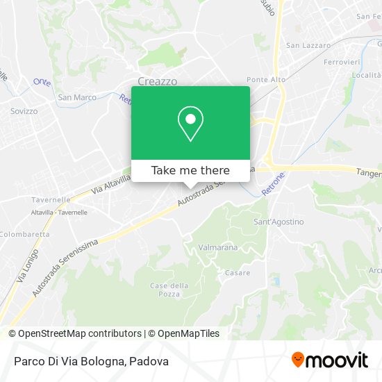 Parco Di Via Bologna map