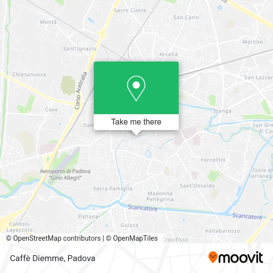 Caffè Diemme map