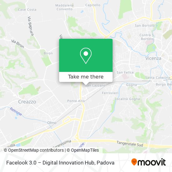 Facelook 3.0 – Digital Innovation Hub map