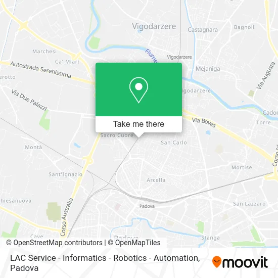 LAC Service - Informatics - Robotics - Automation map
