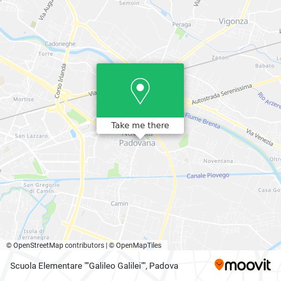 Scuola Elementare ""Galileo Galilei"" map