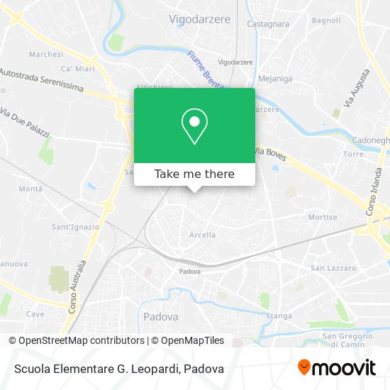 Scuola Elementare G. Leopardi map
