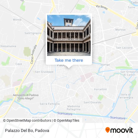 Palazzo Del Bo map