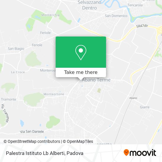 Palestra Istituto Lb Alberti map