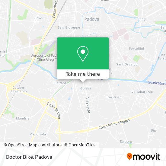 Doctor Bike map