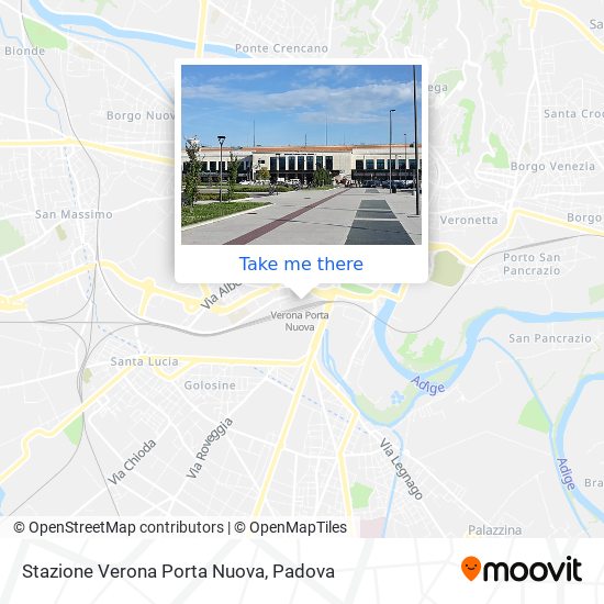 Stazione Verona Porta Nuova map