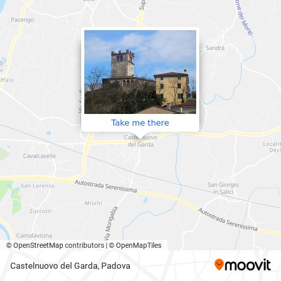 Castelnuovo del Garda map