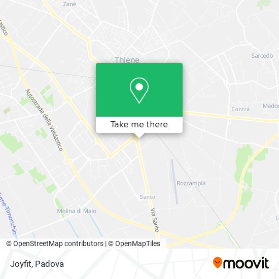 Joyfit map