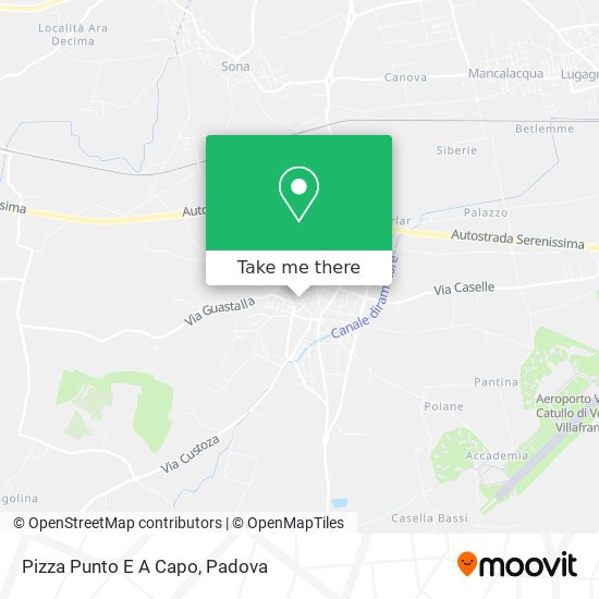 Pizza Punto E A Capo map