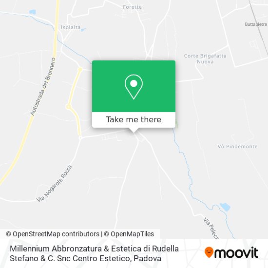 Millennium Abbronzatura & Estetica di Rudella Stefano & C. Snc Centro Estetico map