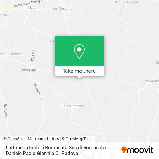 Lattoneria Fratelli Romanato Snc di Romanato Daniele Paolo Gianni e C. map
