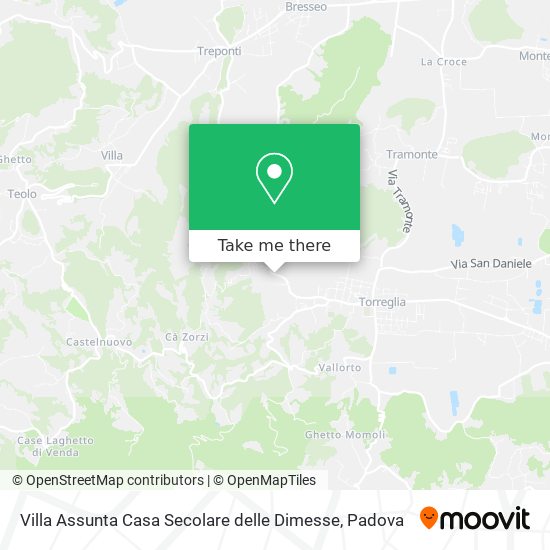 Villa Assunta Casa Secolare delle Dimesse map