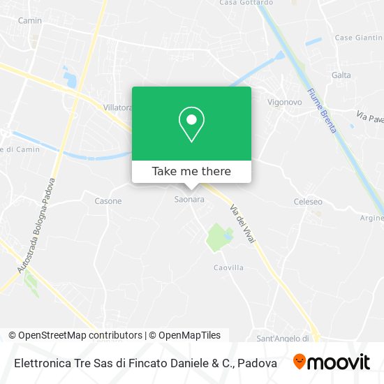 Elettronica Tre Sas di Fincato Daniele & C. map