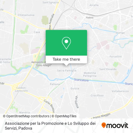 Associazione per la Promozione e Lo Sviluppo dei Servizi map