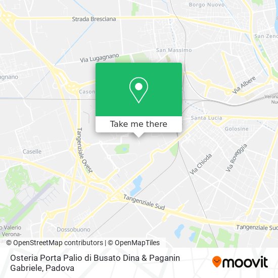 Osteria Porta Palio di Busato Dina & Paganin Gabriele map