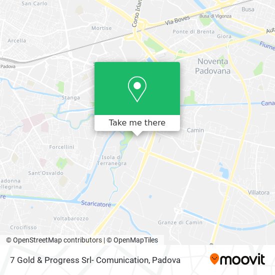 7 Gold & Progress Srl- Comunication map