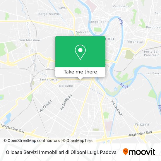 Olicasa Servizi Immobiliari di Oliboni Luigi map