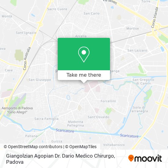 Giangolzian Agopian Dr. Dario Medico Chirurgo map