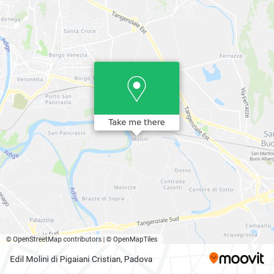Edil Molini di Pigaiani Cristian map