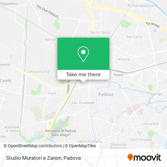 Studio Muratori e Zanon map