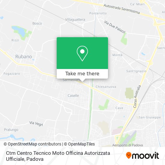 Ctm Centro Tecnico Moto Officina Autorizzata Ufficiale map