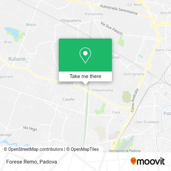 Forese Remo map