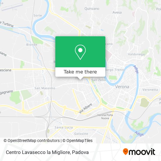 Centro Lavasecco la Migliore map
