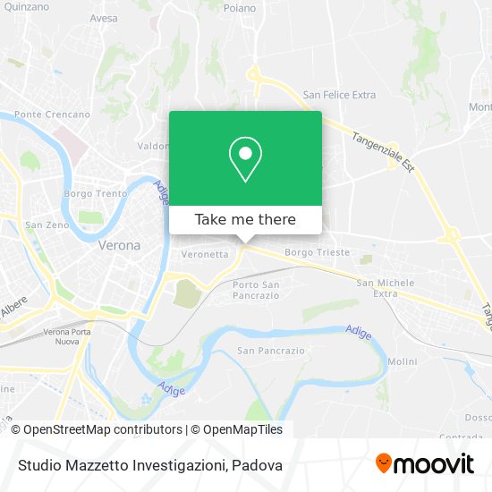 Studio Mazzetto Investigazioni map