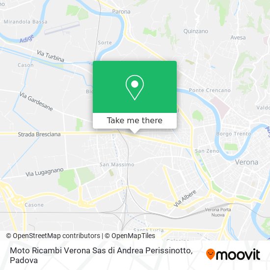 Moto Ricambi Verona Sas di Andrea Perissinotto map