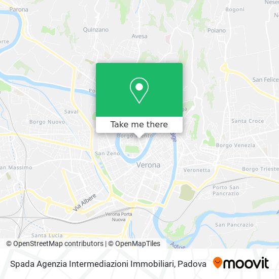 Spada Agenzia Intermediazioni Immobiliari map