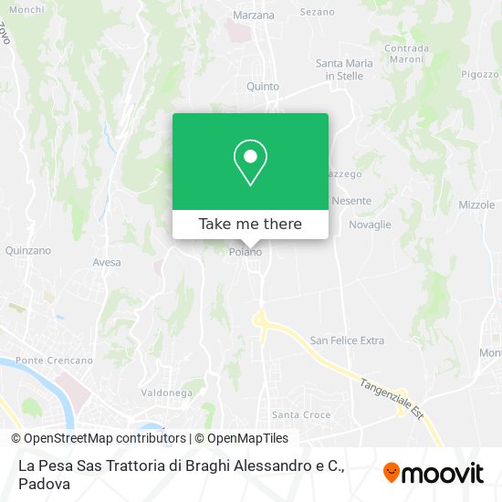 La Pesa Sas Trattoria di Braghi Alessandro e C. map