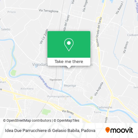 Idea Due Parrucchiere di Gelasio Babila map