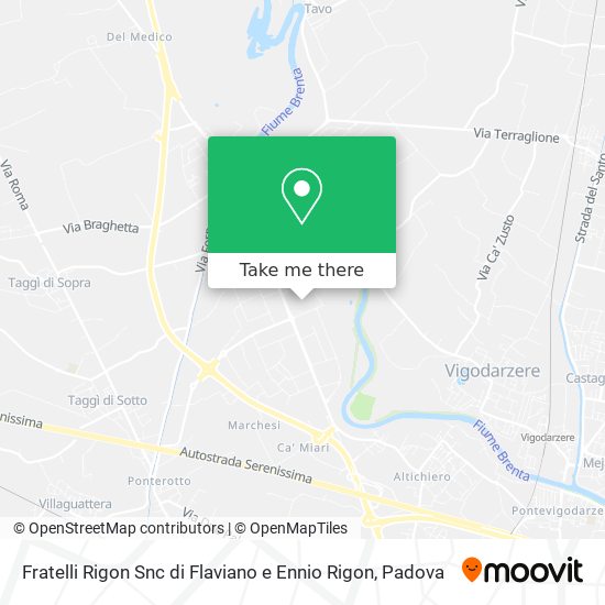 Fratelli Rigon Snc di Flaviano e Ennio Rigon map