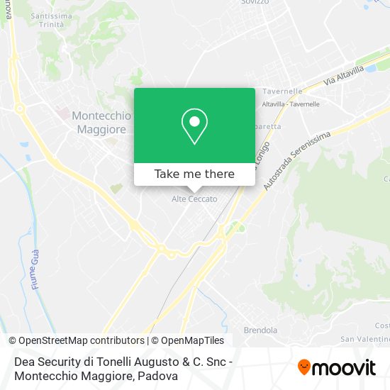 Dea Security di Tonelli Augusto & C. Snc - Montecchio Maggiore map