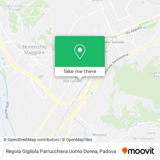 Regola Gigliola Parrucchiera Uomo Donna map