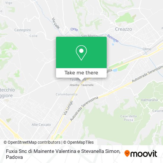 Fuxia Snc di Mainente Valentina e Stevanella Simon map