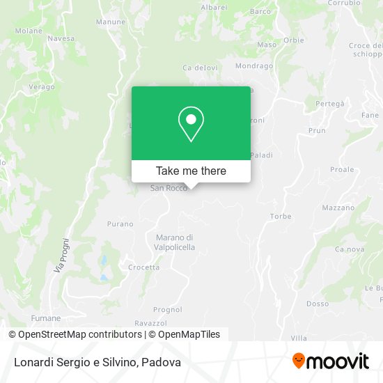 Lonardi Sergio e Silvino map