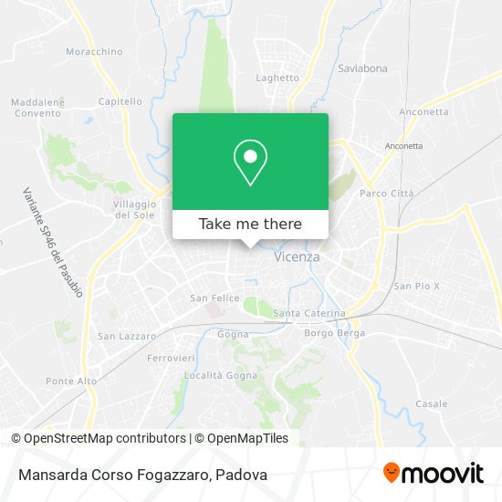 Mansarda Corso Fogazzaro map