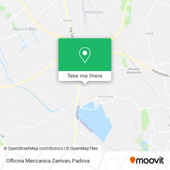 Officina Meccanica Zanivan map