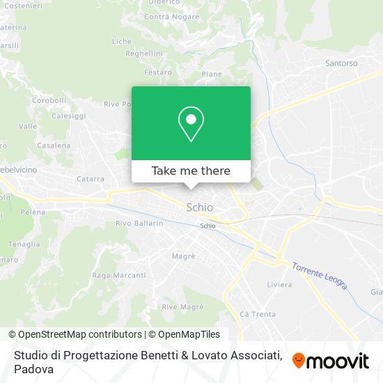 Studio di Progettazione Benetti & Lovato Associati map