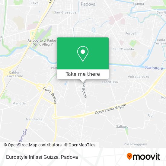Eurostyle Infissi Guizza map