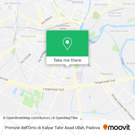 Primizie dell'Orto di Kalyar Tahir Asad Ullah map