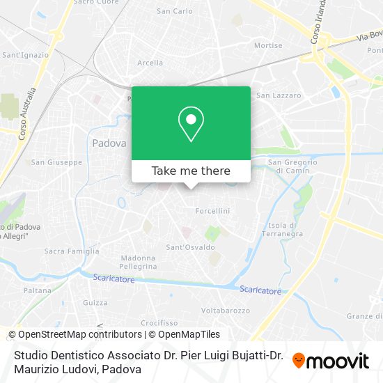 Studio Dentistico Associato Dr. Pier Luigi Bujatti-Dr. Maurizio Ludovi map