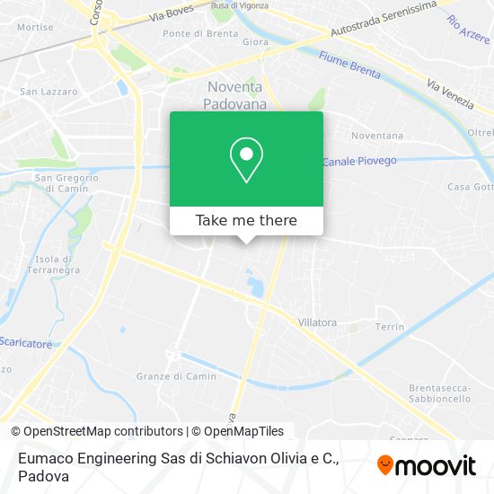 Eumaco Engineering Sas di Schiavon Olivia e C. map